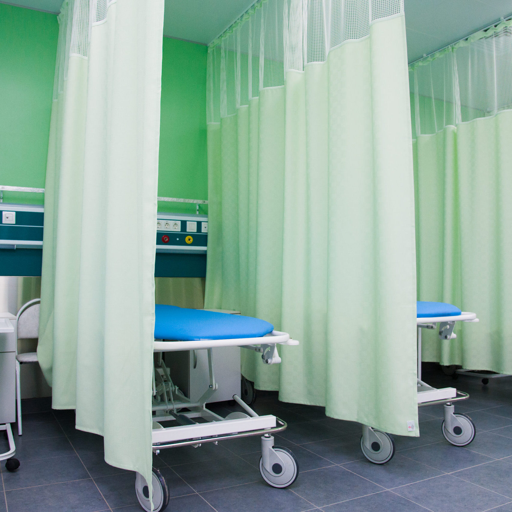 Interior of operating room in modern clinic